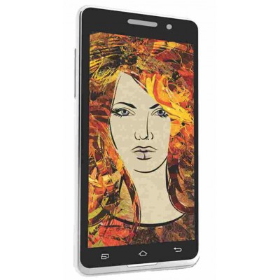 Back Panel Cover for Celkon Monalisa 5 - White