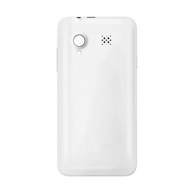 Back Panel Cover For Iball Andi 4.5 Ripple White - Maxbhi.com