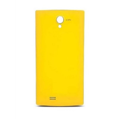 Back Panel Cover For Iball Andi 4.5p Glitter Black - Maxbhi.com