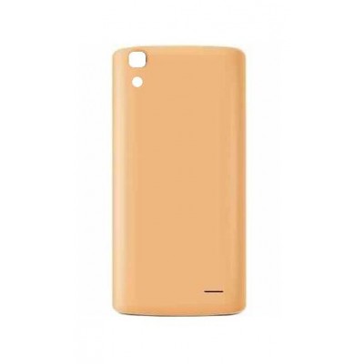 Back Panel Cover For Iball Andi 5q Gold 4g Black - Maxbhi.com