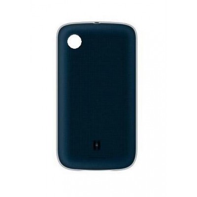 Back Panel Cover For Intex Aqua 4.0 Black - Maxbhi.com