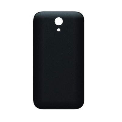 Back Panel Cover For Intex Aqua 4x Black - Maxbhi.com