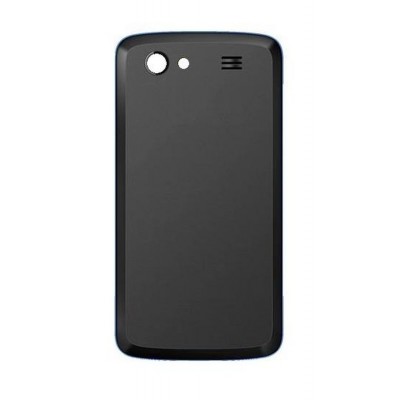 Back Panel Cover For Intex Aqua Eco Black - Maxbhi.com