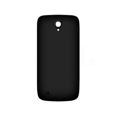Back Panel Cover For Intex Aqua N4 Black - Maxbhi.com