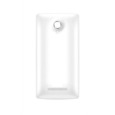 Back Panel Cover For Intex Aqua N8 White - Maxbhi.com