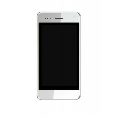 Back Panel Cover For Intex Aqua Q2 White - Maxbhi.com