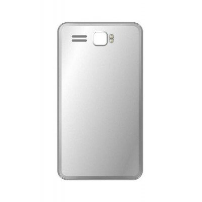 Back Panel Cover For Intex Aqua R3 White - Maxbhi.com