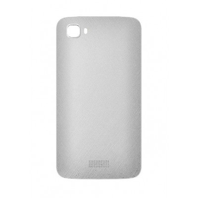 Back Panel Cover For Intex Aqua R4 Plus White - Maxbhi.com