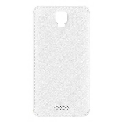 Back Panel Cover For Intex Aqua Sense 5 1 White - Maxbhi Com