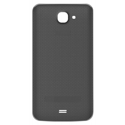 Back Panel Cover For Intex Aqua Wave Grey - Maxbhi Com
