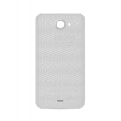 Back Panel Cover For Intex Aqua Wave White - Maxbhi.com