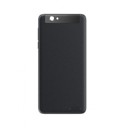 Back Panel Cover For Intex Aqua Xtreme V Black - Maxbhi.com