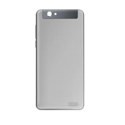 Back Panel Cover For Intex Aqua Xtreme V Grey - Maxbhi.com