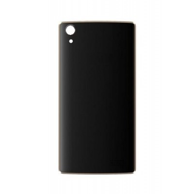 Back Panel Cover For Intex Aqua Y2 Ultra Black - Maxbhi.com