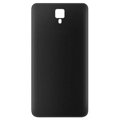 Back Panel Cover For Intex Cloud M6 8gb Black - Maxbhi Com