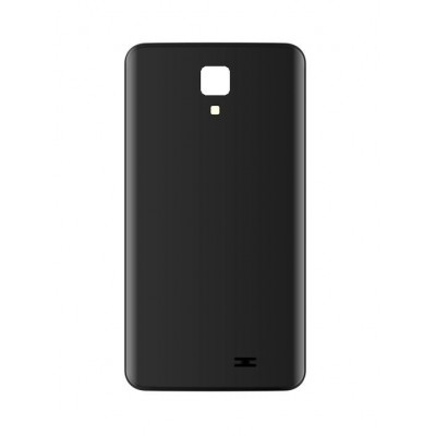 Back Panel Cover For Intex Cloud N Ips Black - Maxbhi.com