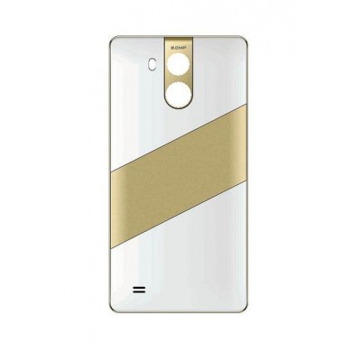 Back Panel Cover For Intex Cloud String Hd White - Maxbhi.com