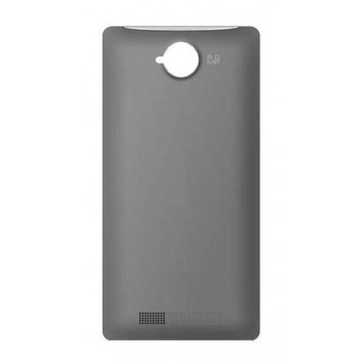 Back Panel Cover For Intex Cloud Y17 Grey - Maxbhi Com