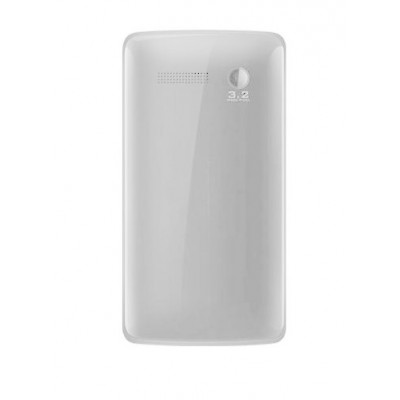 Back Panel Cover For Intex Cloud Y1 White - Maxbhi.com