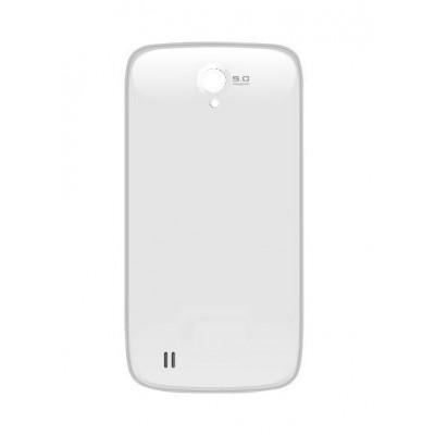 Back Panel Cover For Intex Cloud Y4 White - Maxbhi.com