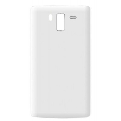 Back Panel Cover For Intex Crystal 702 Black - Maxbhi Com