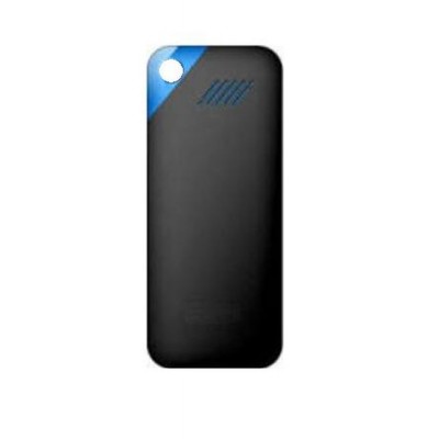 Back Panel Cover For Intex Fame 301 Black Blue - Maxbhi.com