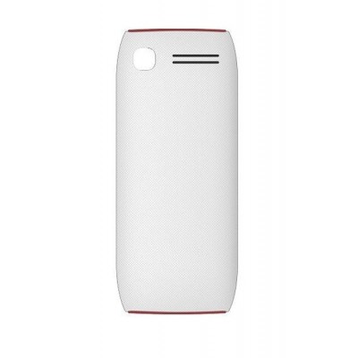 Back Panel Cover For Intex Flash P1 White - Maxbhi.com