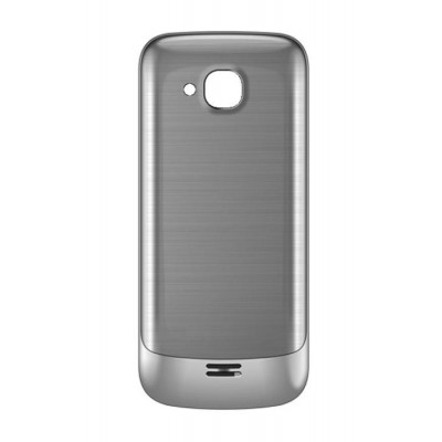 Back Panel Cover For Intex Platinum 2.8 White - Maxbhi.com