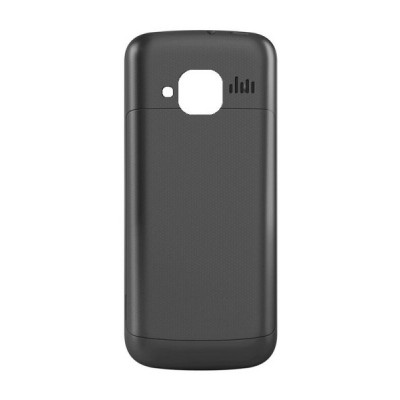 Back Panel Cover For Intex Platinum A9 Black - Maxbhi.com
