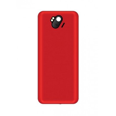 Back Panel Cover For Intex Turbo V2 Red - Maxbhi.com