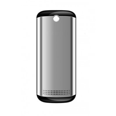 Back Panel Cover For Karbonn K58 Silver - Maxbhi.com