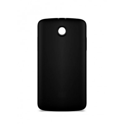 Back Panel Cover For Lava Iris 348 Black - Maxbhi.com