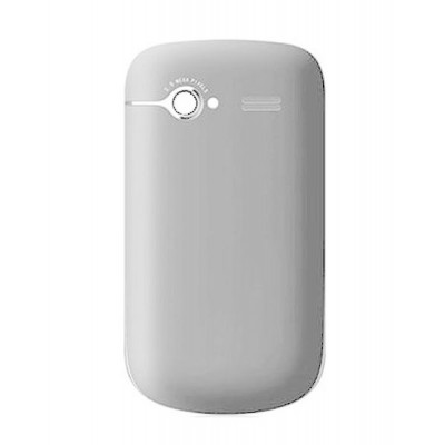 Back Panel Cover For Lava Iris 355 White - Maxbhi.com