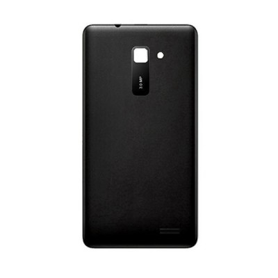 Back Panel Cover For Lava Iris 401 Black - Maxbhi.com