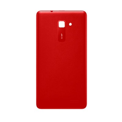 Back Panel Cover For Lava Iris 401 Red - Maxbhi.com