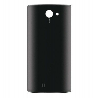 Back Panel Cover For Lava Iris 470 Black - Maxbhi Com