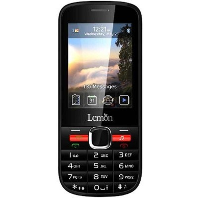 Back Panel Cover for Lemon GC339 - Red