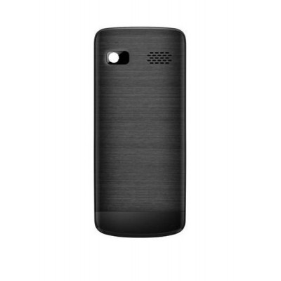 Back Panel Cover For Lava Spark 283 Black - Maxbhi.com