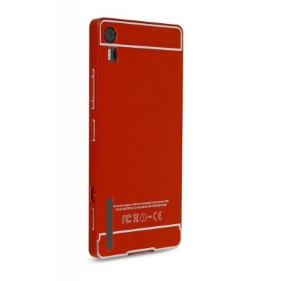 Back Panel Cover For Lenovo Vibe Shot Red - Maxbhi Com
