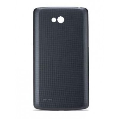 Back Panel Cover For Lg L80 Dual Sim Black - Maxbhi Com
