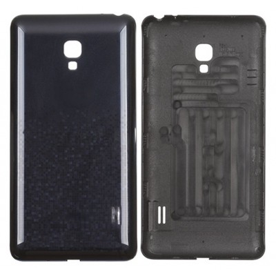 Back Panel Cover For Lg Optimus F6 Black - Maxbhi Com