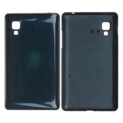 Back Panel Cover For Lg Optimus L4 Ii E440 Black - Maxbhi Com
