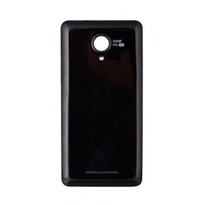 Back Panel Cover For Lima Mobiles Ice Cube Black - Maxbhi.com