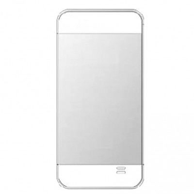Back Panel Cover For Maxx Msd7 Smarty Ax5i Duo Silver - Maxbhi Com