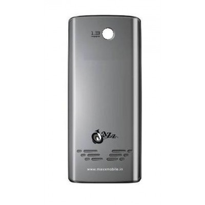 Back Panel Cover For Maxx Mx349 Jazz Black - Maxbhi.com
