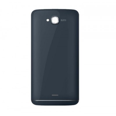 Back Panel Cover For Micromax A108 Canvas L Black - Maxbhi Com