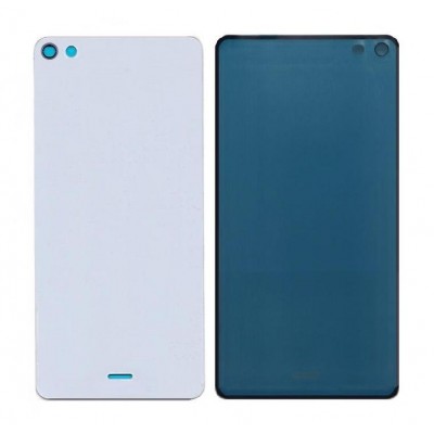 Back Panel Cover For Micromax Canvas Sliver 5 White - Maxbhi Com