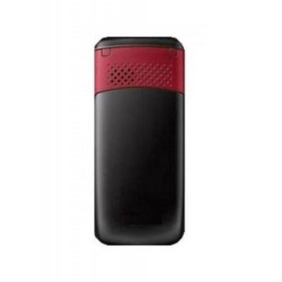 Back Panel Cover For Micromax X116 Black Red - Maxbhi.com