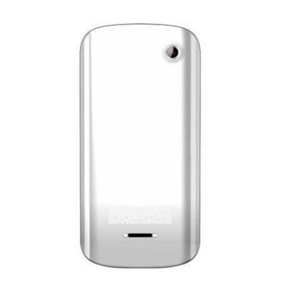 Back Panel Cover for Micromax X445 - Silver