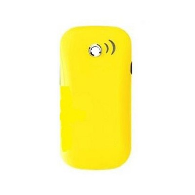 Back Panel Cover For Micromax X640 Black Yellow - Maxbhi.com